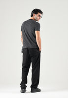 DSQUARED2 T-shirt girocollo nera per uomo con motivo logo monogram all-over D9H136390T 001 DSQUARED2 