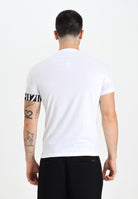 DSQUARED2 T-shirt a manica corta bianca da uomo con manica logata D9M3S6190 110 DSQUARED2 