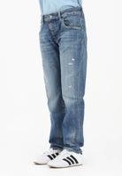 DSQUARED2 Jeans Stanislav in denim medio per donna, ragazzi e bambini con abrasioni DQ0731D0AFN DQ01 DSQUARED2 