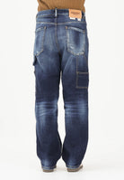 DSQUARED2 Jeans cargo in lavaggio blu medio per donna, bambino e bambina DQ2636D0AFS DQ01 DSQUARED2 