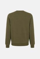 DSQUARED2 Felpa girocollo tarmac-verde per donna, ragazzi e bambini con applicazioni patch DQ3398D0AI5 DQ558 DSQUARED2 