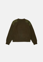 DSQUARED2 Pullover girocollo con logo tarmac green, verde  per donna, ragazzi e  bambini, DQ3437D0AJD DQ558 DSQUARED2 