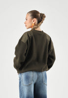 DSQUARED2 Pullover girocollo tarmac green, verde  per donna, ragazzi e  bambini DQ3437D0AJD DQ558 DSQUARED2 