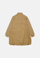 DSQUARED2 Abito camicia beige per donna, ragazzi e bambini con logo e stampa Maple Leaf. DQ3449D0AIG DQ776 DSQUARED2 