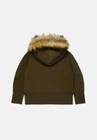 DSQUARED2 Felpa con cappuccio FELPA CON CAPPUCCIO tarmac green verde, colore basico verde, donna. DQ3469D0AJ9 DQ558 DSQUARED2 