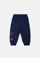 DSQUARED2 Pantaloni DRAWSTRING navy-blu da neonato con logo laterale DQ3505D0AJ6 DQ864 DSQUARED2 