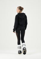 DSQUARED2 Felpa con cappuccio nera con logo per bambina, ragazza e donna DQ3557D0AIZ DQ900 DSQUARED2 