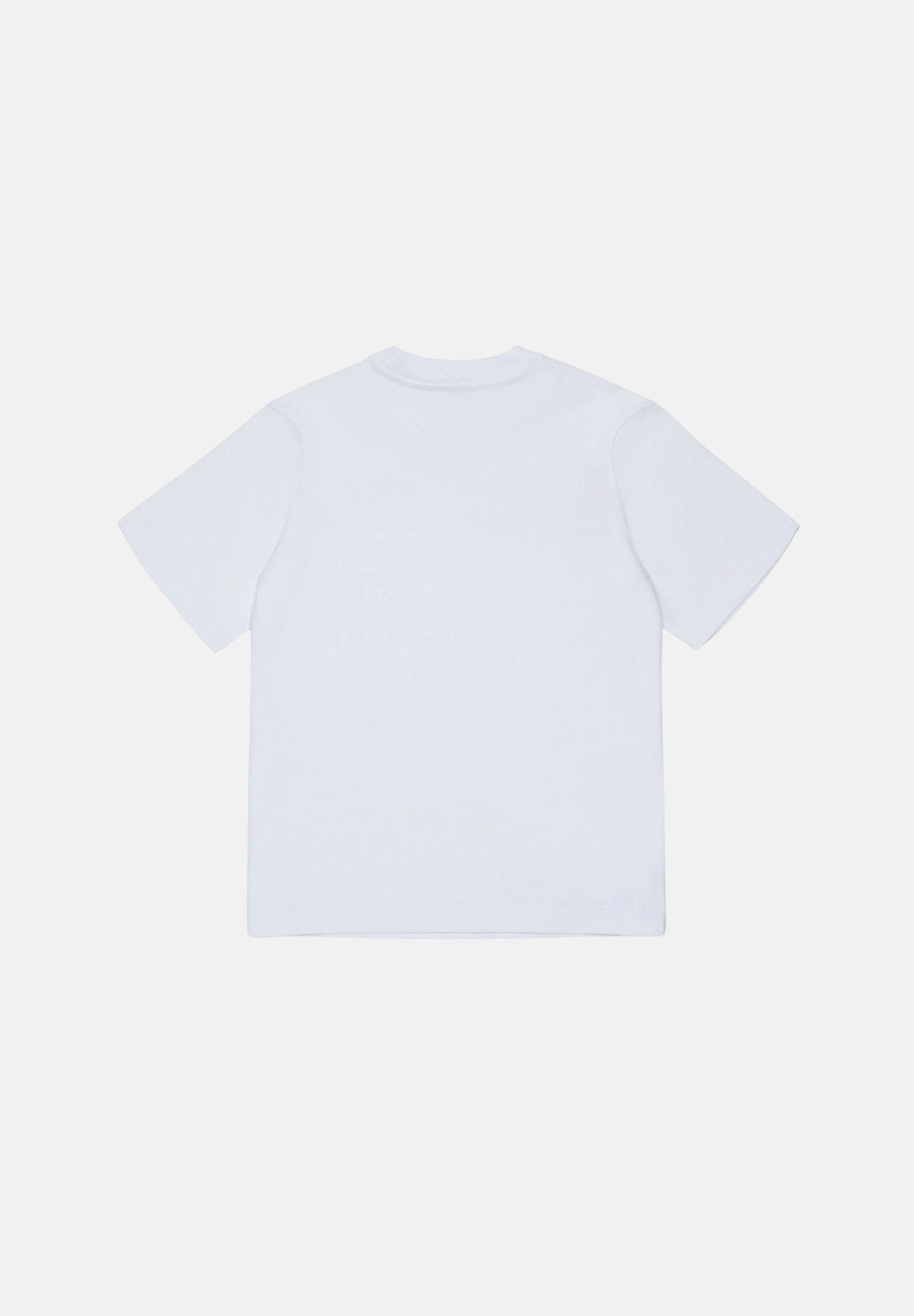 DSQUARED2 T-shirt manica corta bianca per donna, ragazzi e bambini, con  logo-scritta frontale DQ3560D0AJ1 DQ100 DSQUARED2 