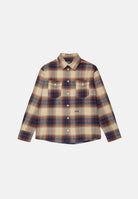 DSQUARED2 Camicia Feather Gray, beige- blu marrone, per donna, ragazzi e bambini con fantasia a quadri DQ3564D0AIA DQ717 DSQUARED2 