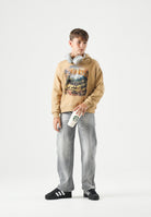 DSQUARED2  Jeans gray denim, grigio, per donna, ragazzi e bambini con gamba cropped ampia DQ3583D0AI2 DQ03 DSQUARED2 