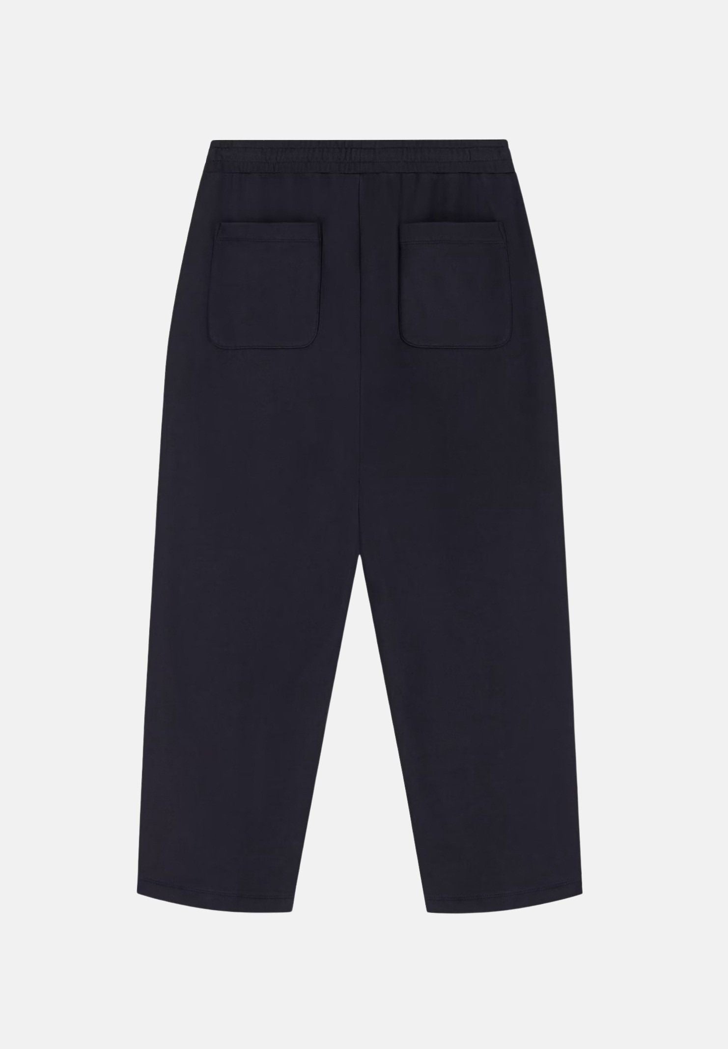 EA7 Pantaloni sportivi neri per uomo con vita elasticizzata e patch logo. 7M002111AF27201 UC001 EA7 
