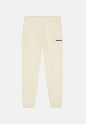 EA7 Pantaloni sportivi panna per uomo con patch logo a contrasto sulla gamba 7M002198AF10377 U1079 EA7 