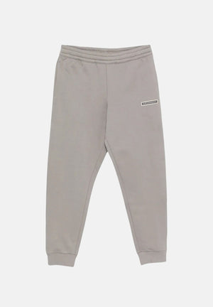 EA7 Pantaloni sportivi tortora per uomo con patch logo a contrasto sulla gamba 7M002198AF10377 U8067 EA7 