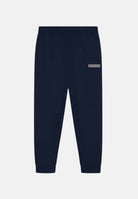 EA7 Pantaloni sportivi blu per uomo con patch logo a contrasto sulla gamba 7M002198AF10377 UB102 EA7 