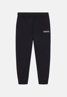 EA7 Pantaloni sportivi neri per uomo con patch logo a contrasto sulla gamba 7M002198AF10377 UC001 EA7 