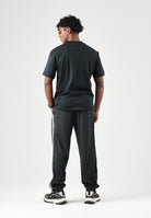 EA7 T-shirt manica corta TRAIN LOGO nero antracite da uomo 7M002216AF10441 U8134 EA7 