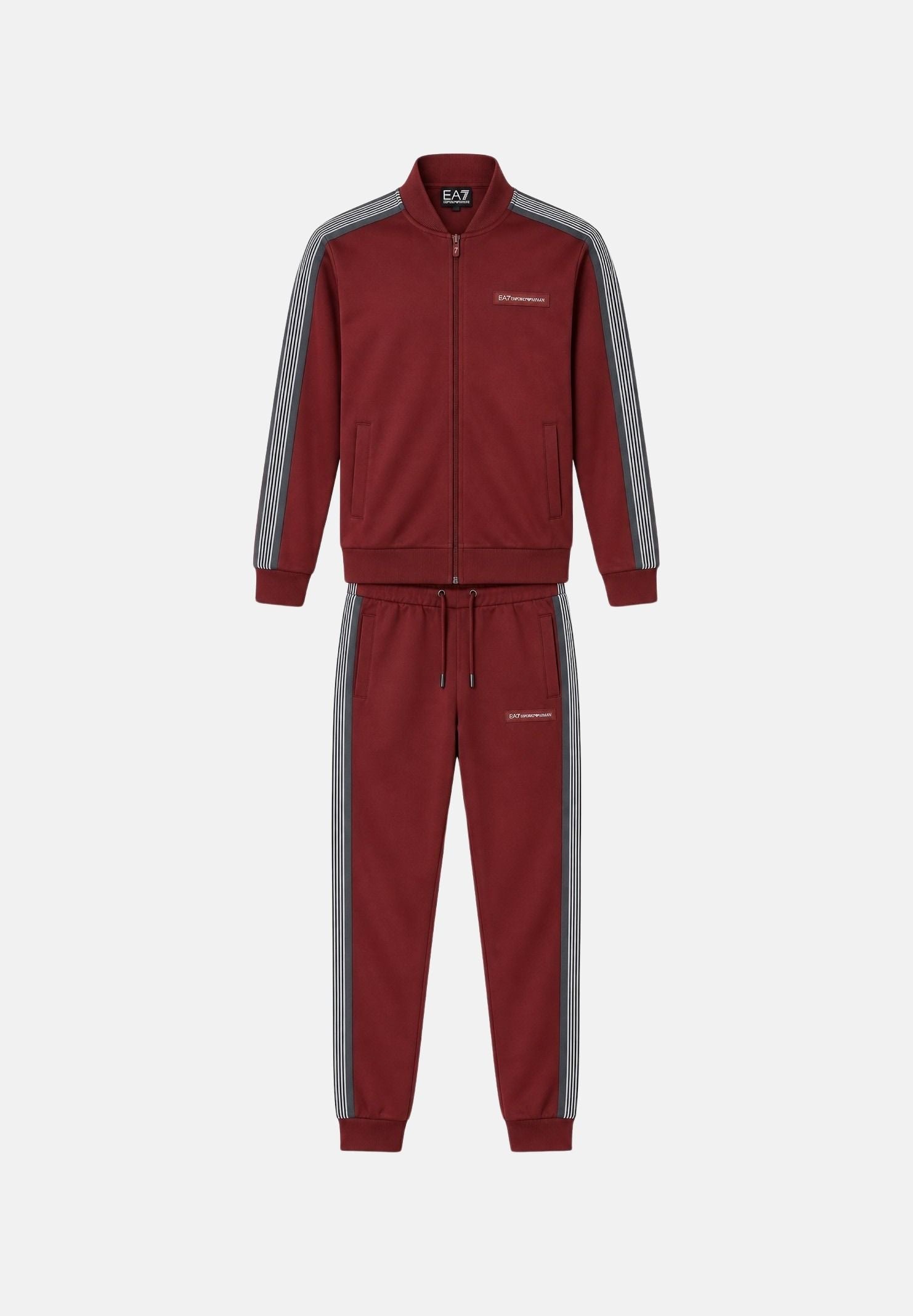 EA7 Tuta sportiva madder-rosso mattone da uomo 7M002221AF12660 U6003 EA7 