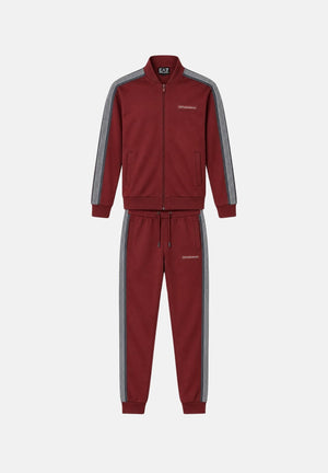 EA7 Tuta sportiva madder-rosso mattone da uomo 7M002221AF12660 U6003 EA7 