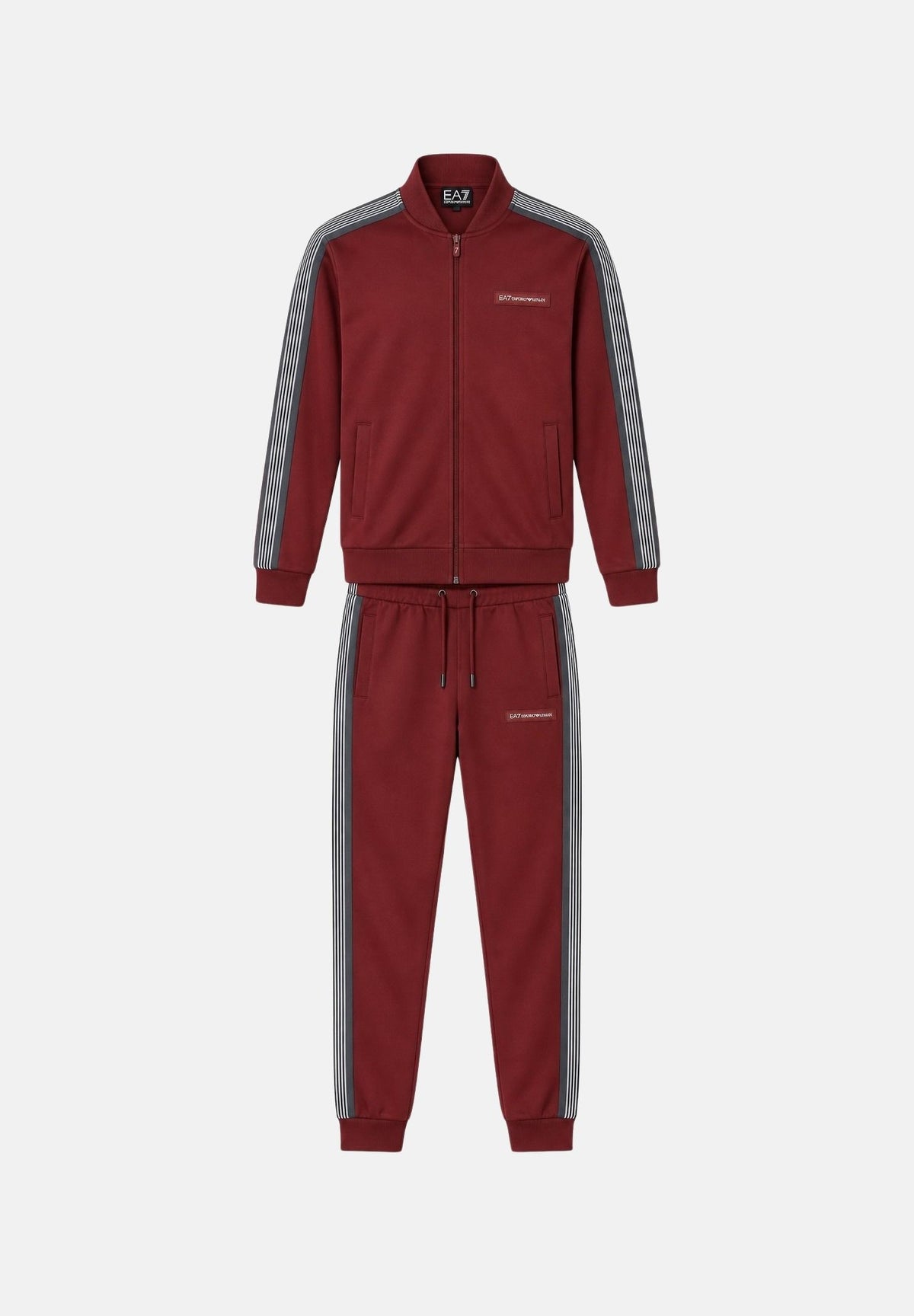 EA7 Tuta sportiva madder-rosso mattone da uomo 7M002221AF12660 U6003 EA7 