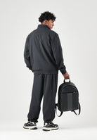 EA7 Tuta sportiva con bande laterali Stretch Limo nero da uomo 7M002222AF27007 U8134 EA7 