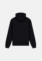 EA7 Felpa con zip TRAIN PREMIUM LABEL HOODIE nera per uomo con cappuccio e logo sul petto. 7M002247AF26241 UC001 EA7 