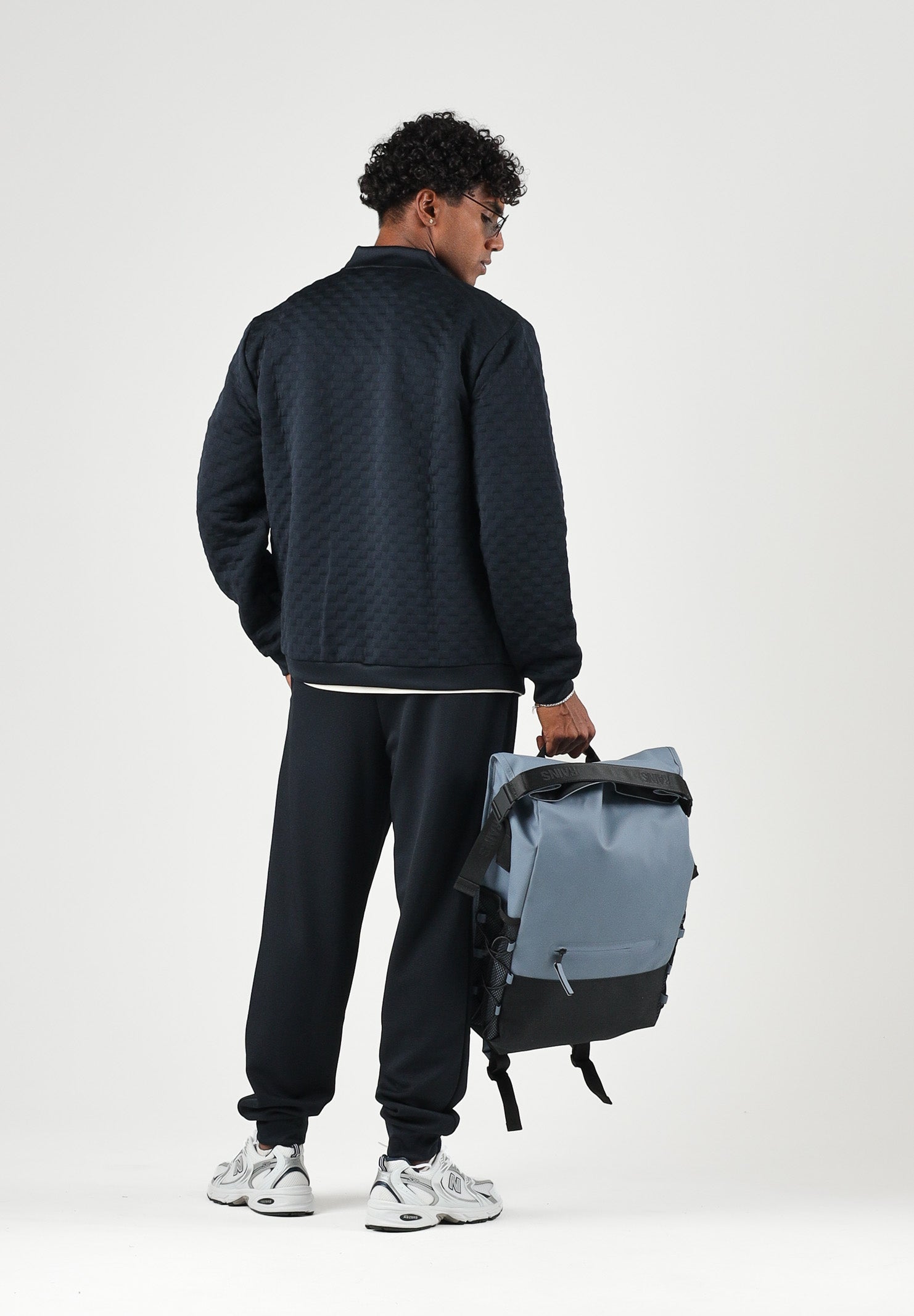 EA7 Pantaloni TRAIN PREMIUM LABEL M PANTS  blu scuro da uomo 7M002248AF26242 UB102 EA7 