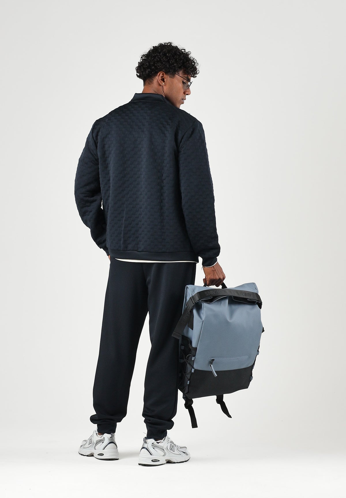 EA7 Pantaloni TRAIN PREMIUM LABEL M PANTS  blu scuro da uomo 7M002248AF26242 UB102 EA7 