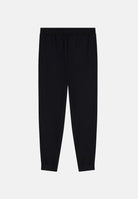 EA7 Pantaloni logo-patch neri per uomo con logo laterale, vita elasticizzata e fondo alla caviglia 7M002248AF26242 UC001 EA7 