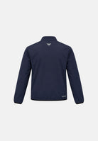 EA7 Giacca a vento Armani Blue blu navy da uomo con collo alto, chiusura con zip frontale e logo sul petto. 7M002481AF26523 UB102 EA7 