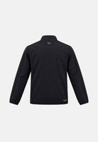 EA7 Felpa con zip nera da uomo con mini logo laterale realizzata in tessuto tecnico 7M002481AF26523 UC001 EA7 
