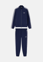EA7 Tuta TENNIS PRO blu per uomo con bande laterali a contrasto 7M002490AF26309 UB102 EA7 