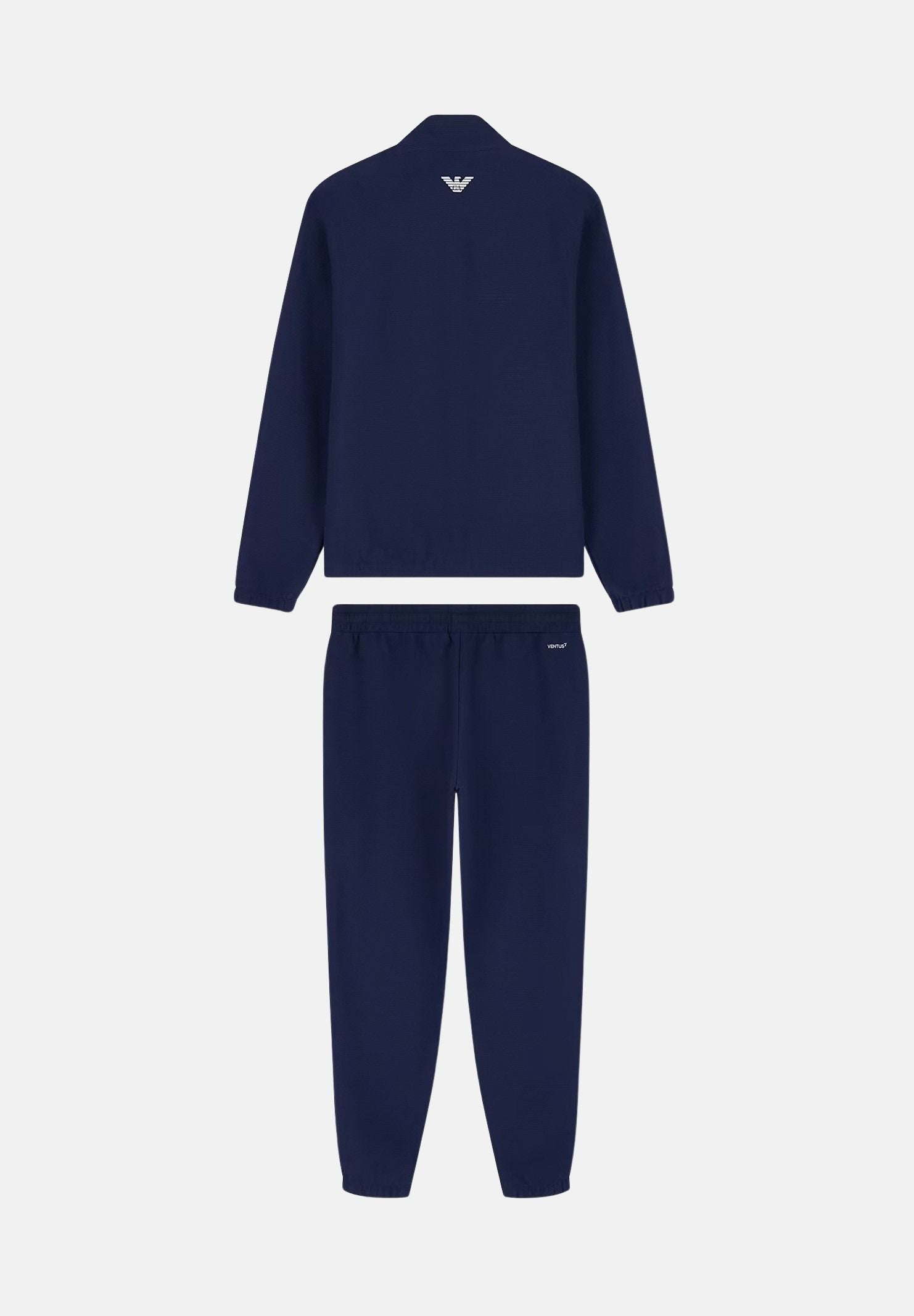 EA7 Tuta TENNIS PRO blu per uomo con bande laterali a contrasto 7M002490AF26309 UB102 EA7 