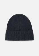 EA7 Cappello MOUNTAIN BEANIE blu per uomo con lavorazione a coste e logo frontale. 7X000312AF29587 UB102 EA7 