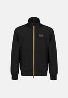 EA7 Bomber CORE IDENTITY nero da uom con logo piccolo laterale<BR/> 8NPB20PNFZZ 0208 EA7 