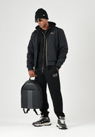 EA7 Bomber CORE IDENTITY nero da uom con logo piccolo laterale<BR/> 8NPB20PNFZZ 0208 EA7 