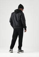 EA7 Bomber CORE IDENTITY nero da uom con logo piccolo laterale<BR/> 8NPB20PNFZZ 0208 EA7 