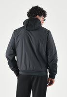 EA7 Bomber CORE IDENTITY nero da uom con logo piccolo laterale<BR/> 8NPB20PNFZZ 0208 EA7 