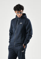 EA7 Tuta CORE IDENTITY  navy-blu da uomo con piccolo logo 8NPV68PJVTZ 1562 EA7 