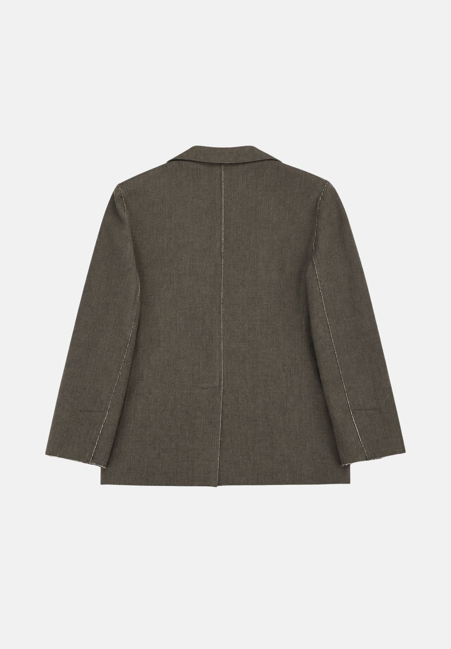 ELEH Giacca- Blazer SINGLE-BREASTED monopetto, moro/ marrone scuro, da donna EFW260004 094 ELEH 