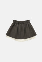 ELEH Minigonna LAYERED MINI SKIRT moro marrone da donna EFW260006 094 ELEH 