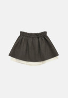 ELEH Minigonna LAYERED MINI SKIRT moro marrone da donna EFW260006 094 ELEH 