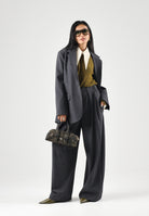 ELEH Giacca-Blazer monopetto grigio antracite da donna EFW260073 016 ELEH 