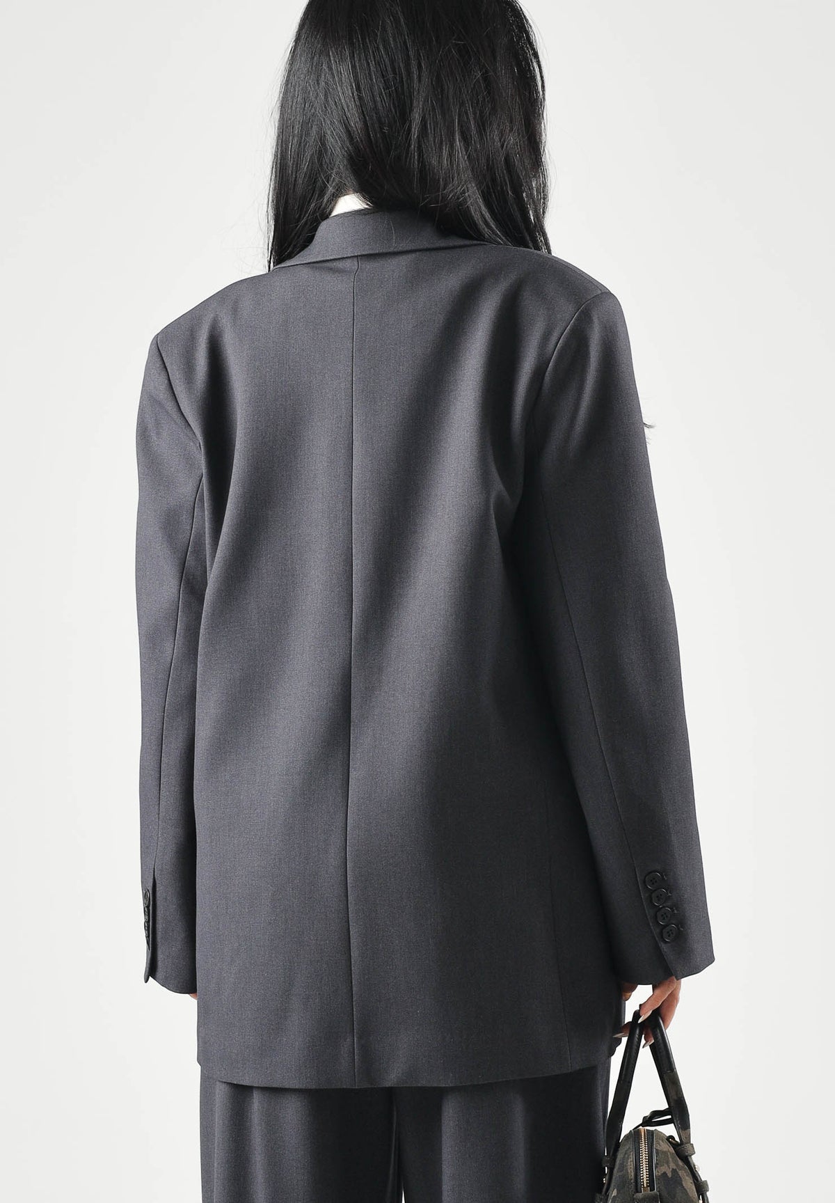 ELEH Giacca-Blazer monopetto grigio antracite da donna EFW260073 016 ELEH 
