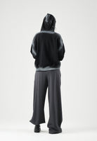 ELEH Pantaloni PALAZZO grigi da donna con pieghe frontali EFW260074 016 ELEH 