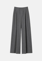 ELEH Pantalone PALAZZO Grigio scuro grigio da donna con pieghe frontali EFW260074 016 ELEH 