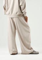 ELEH Pantaloni wide leg beige da donna con gamba ampia EFW260274 052 ELEH 