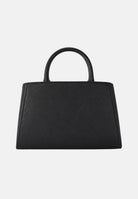 ELISABETTA FRANCHI Borsa TOTE nera da donna con maxi logo frontale. BS06A66E2 110 ELISABETTA FRANCHI 