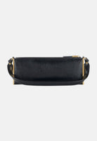 ELISABETTA FRANCHI Borsa a spalla nera da donna con stampa effetto lucertola BS15A66E2 110 ELISABETTA FRANCHI 