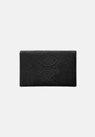 ELISABETTA FRANCHI Pochette nera per donna con patta frontale e chiusura a scatto metallica. BS27A67E2 110 ELISABETTA FRANCHI 