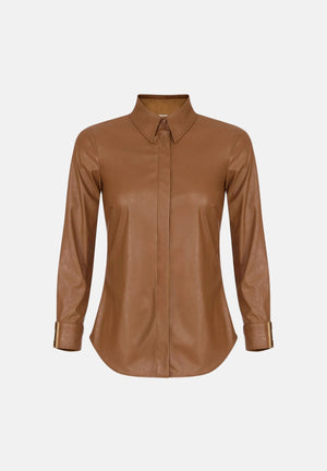 Camicia slim fit da donna autunno inverno CA19566E2 FK3 ELISABETTA FRANCHI 